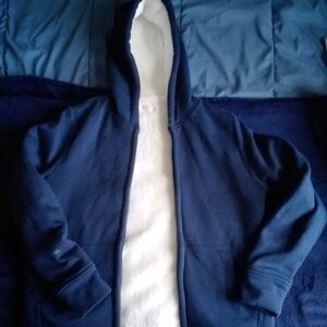 Wonder Nation Blue Jacket with White Interior